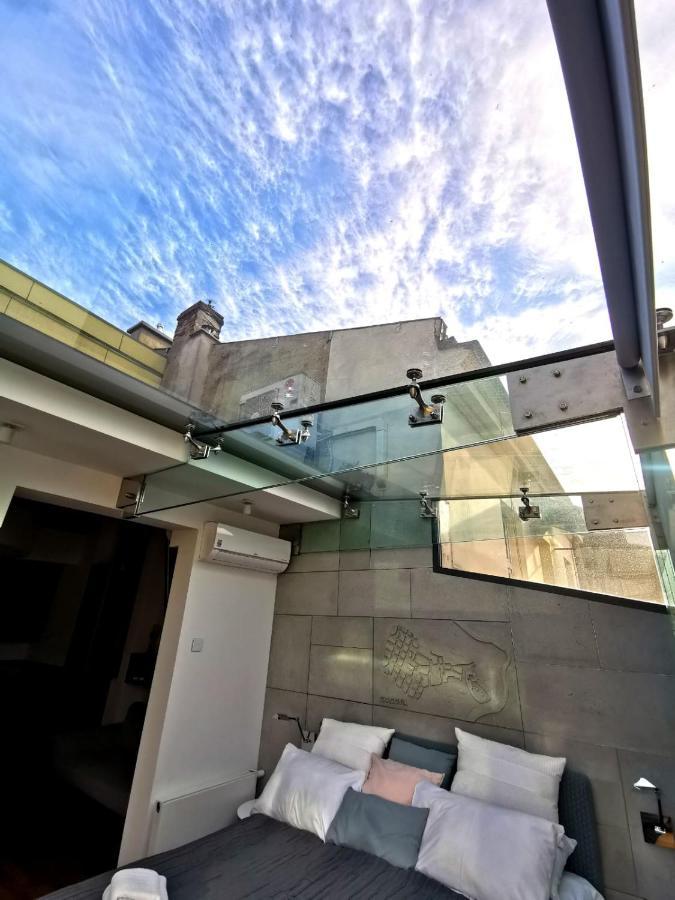 Main Square Studio With Terrace & Air Condition Krasków Exterior foto